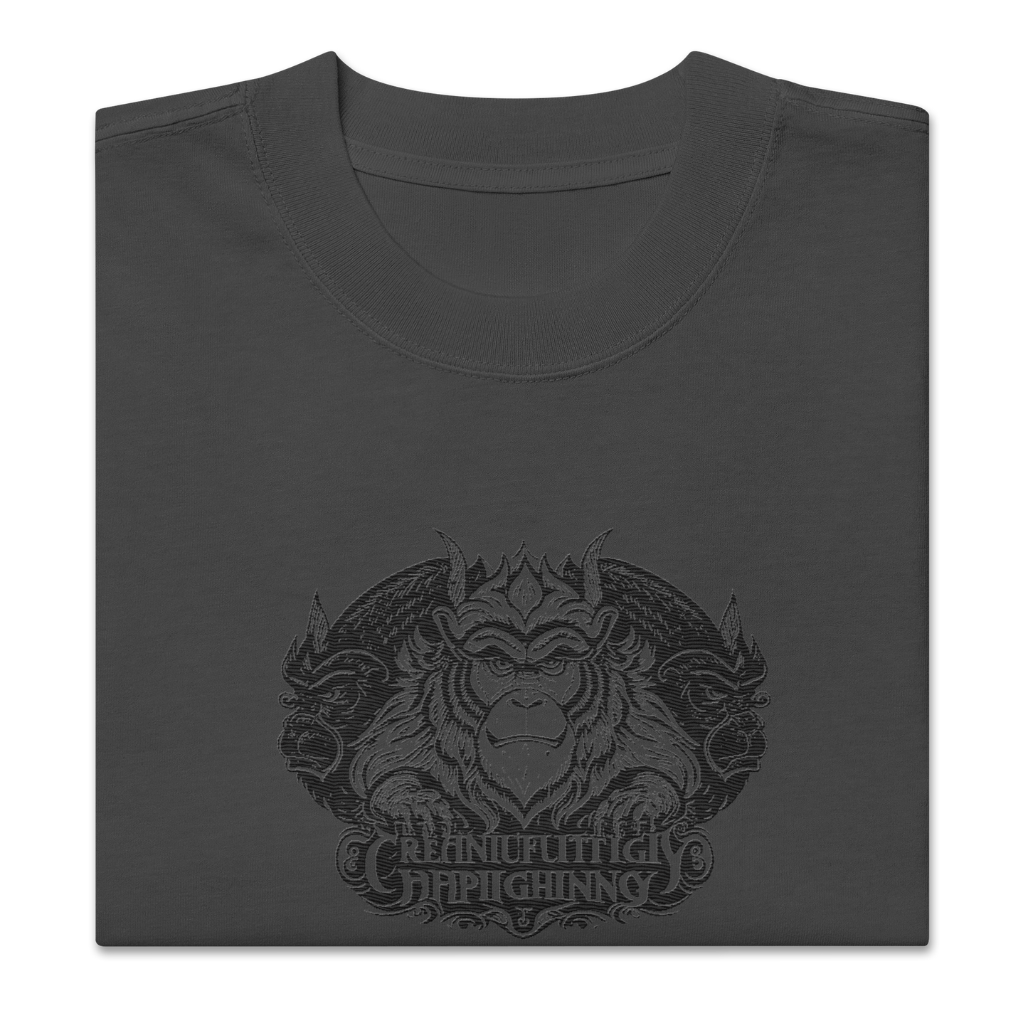 Tri-Face Chimp Emblem
