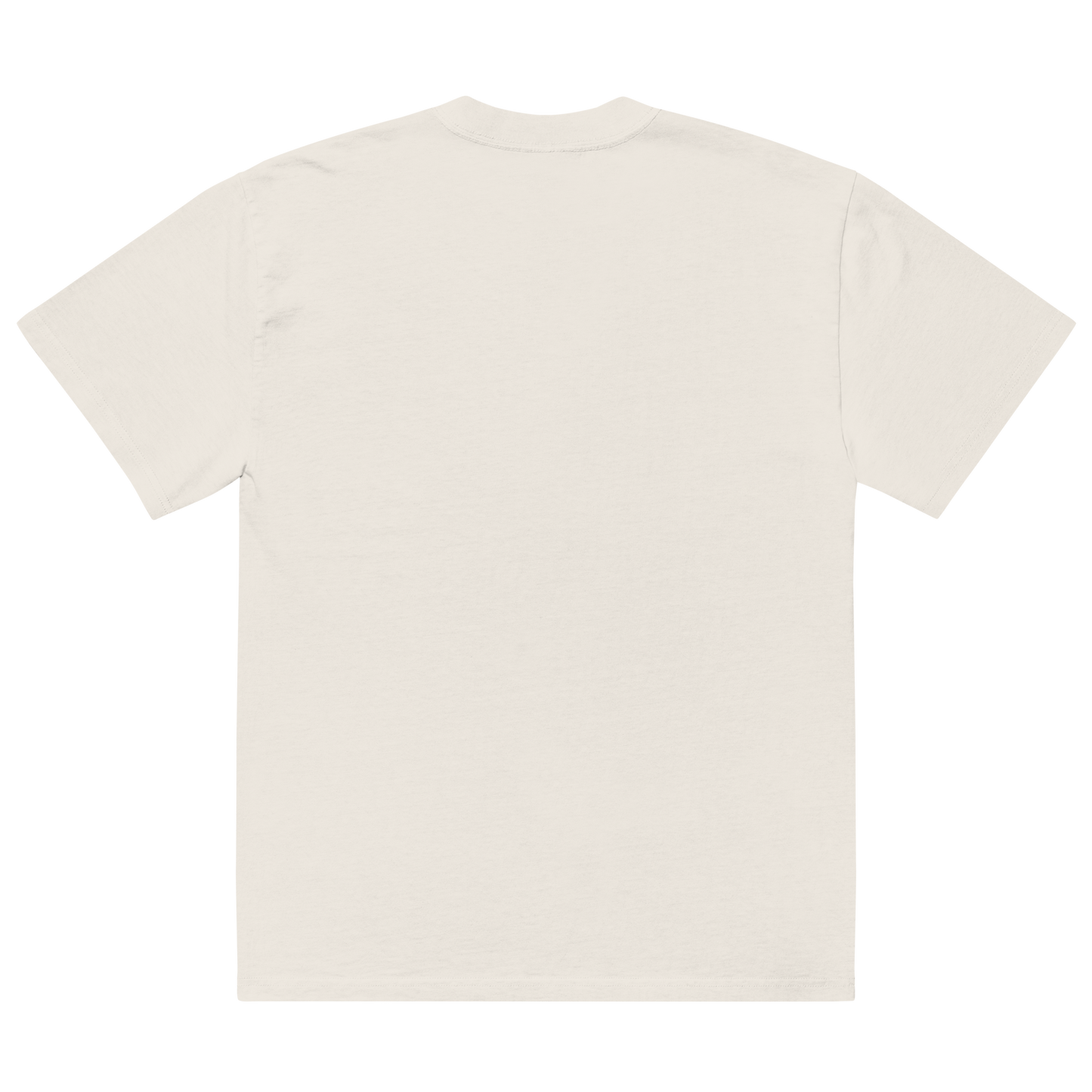 Respeto camiseta descolorida de gran tamaño