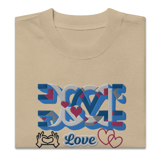 Geo-Love Luxe Tee