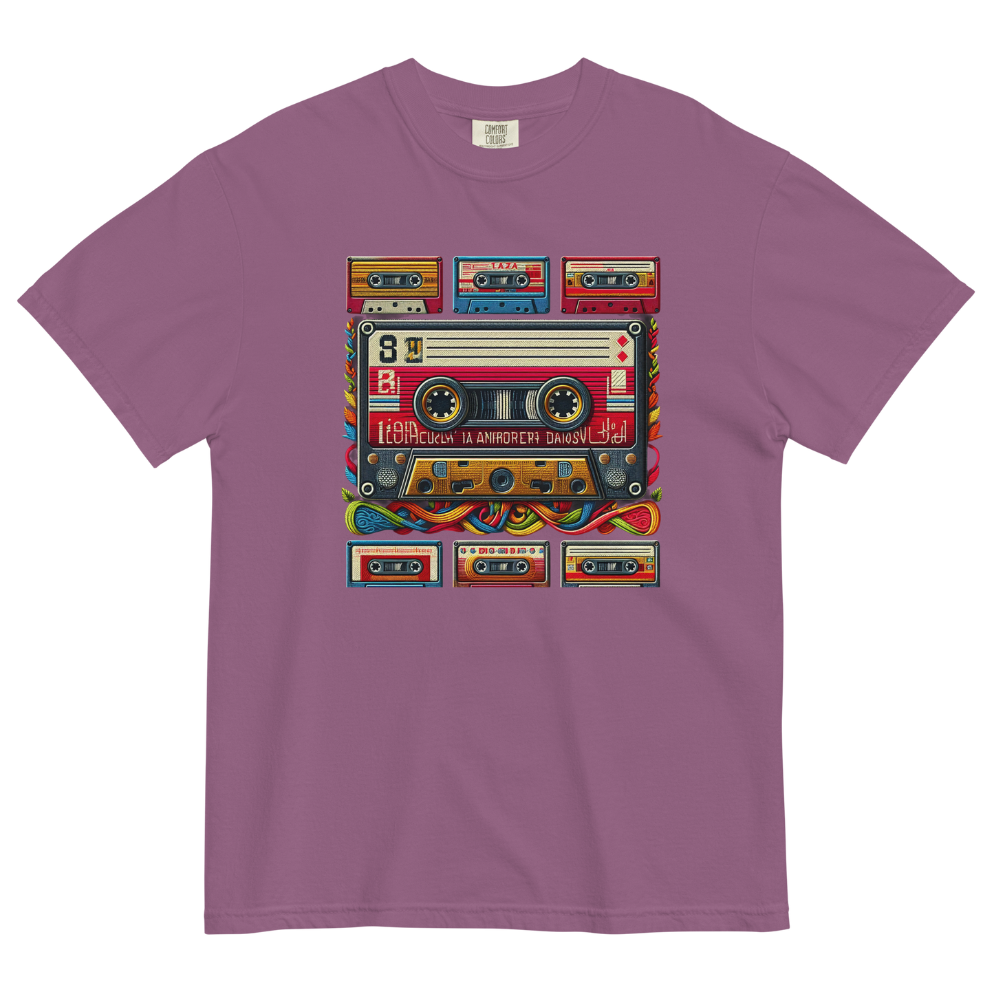 Camiseta de peso pesado de la era de la música antigua