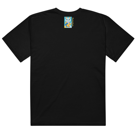 Geometric Cats Heavyweight T