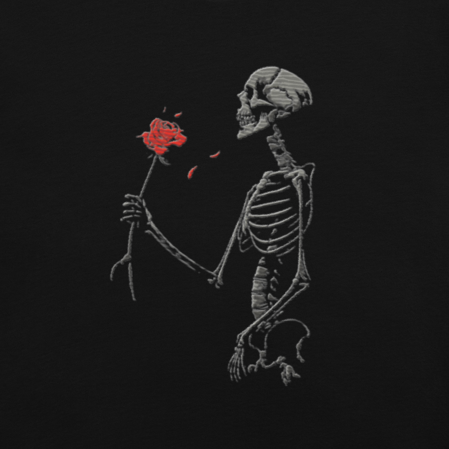 El hombre calavera enamorado