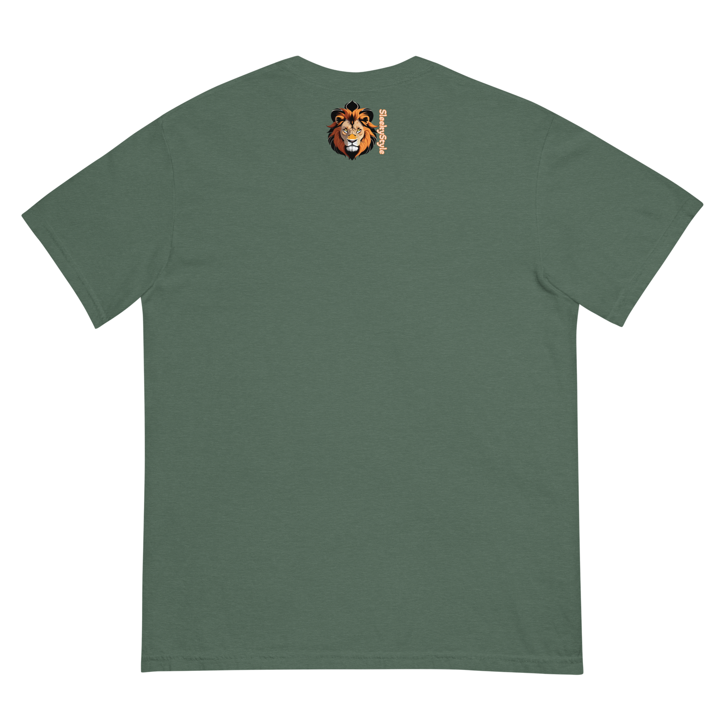 Camiseta de peso pesado de león