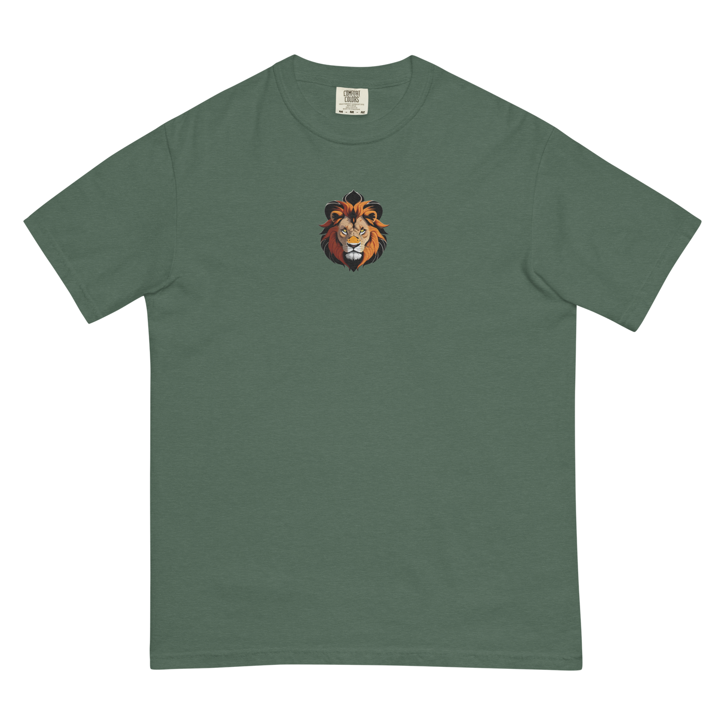 Camiseta de peso pesado de león