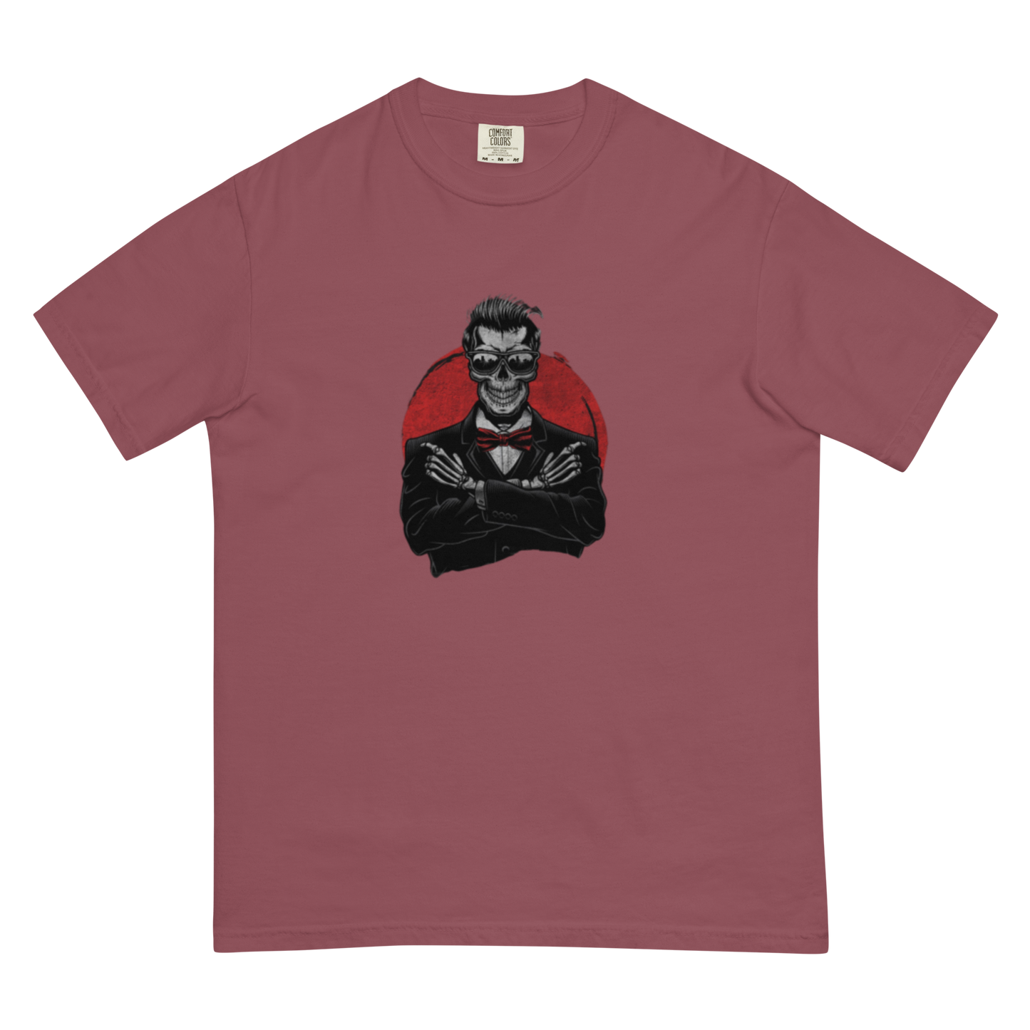 El hombre calavera arrogante