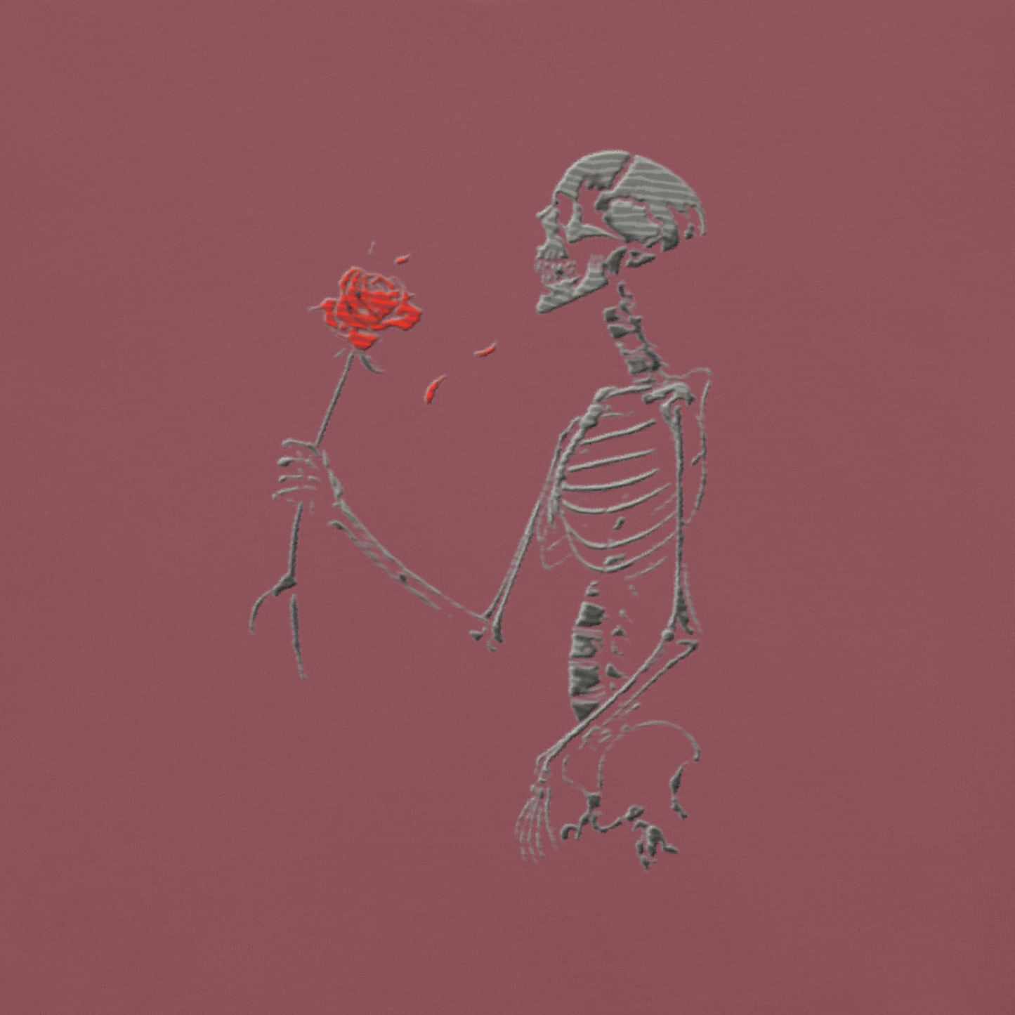 El hombre calavera enamorado