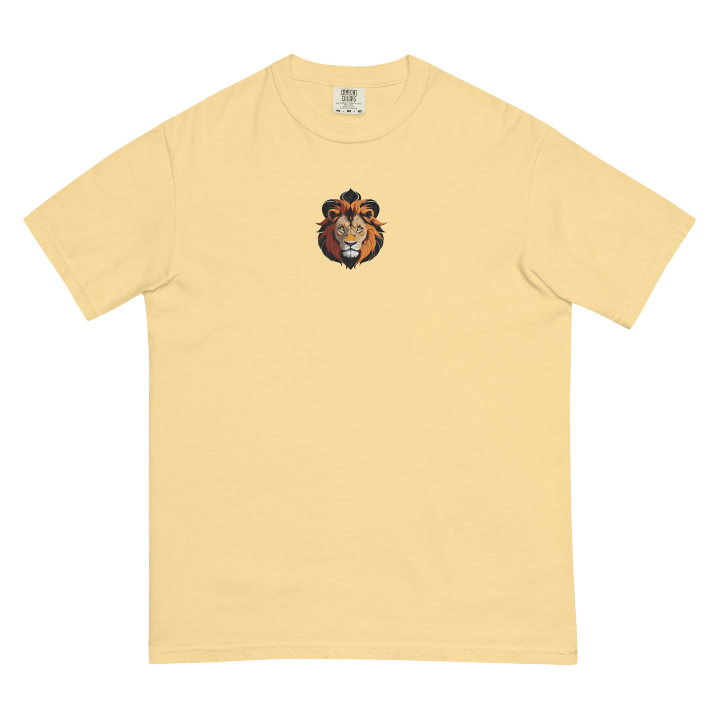 Camiseta de peso pesado de león