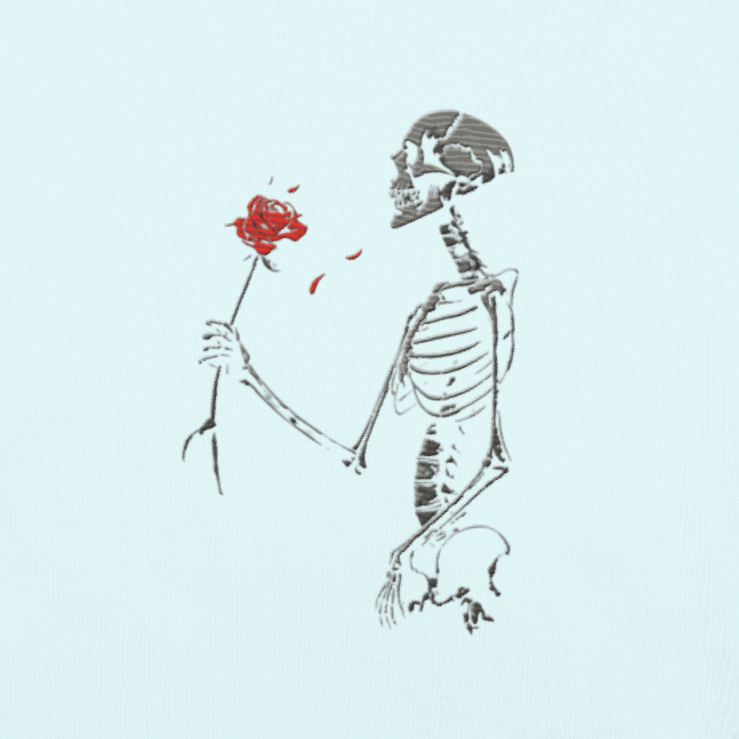 El hombre calavera enamorado