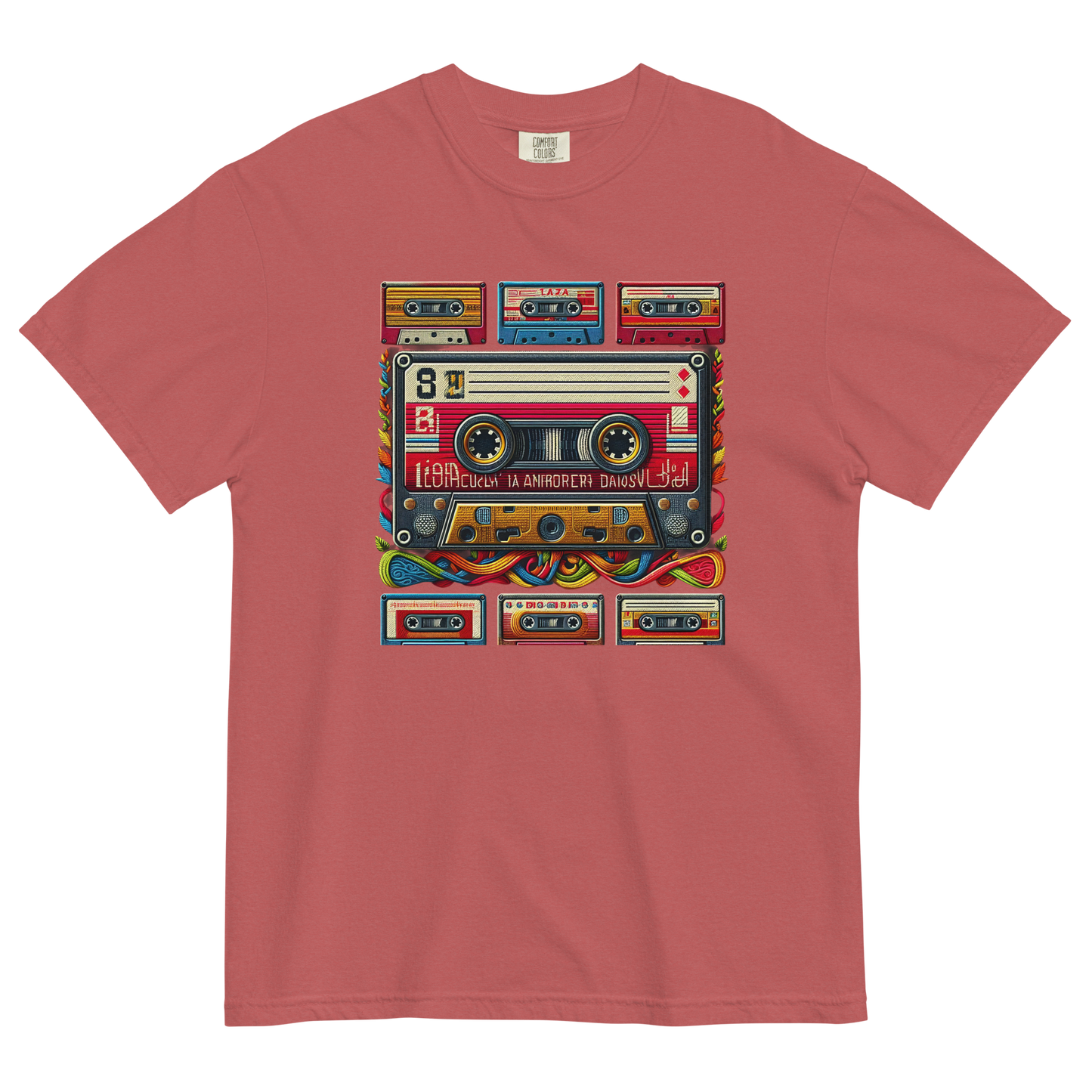 Camiseta de peso pesado de la era de la música antigua