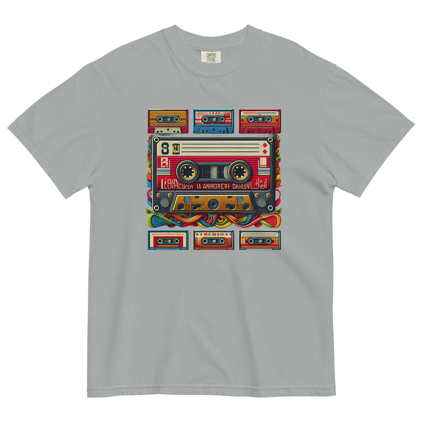 Camiseta de peso pesado de la era de la música antigua