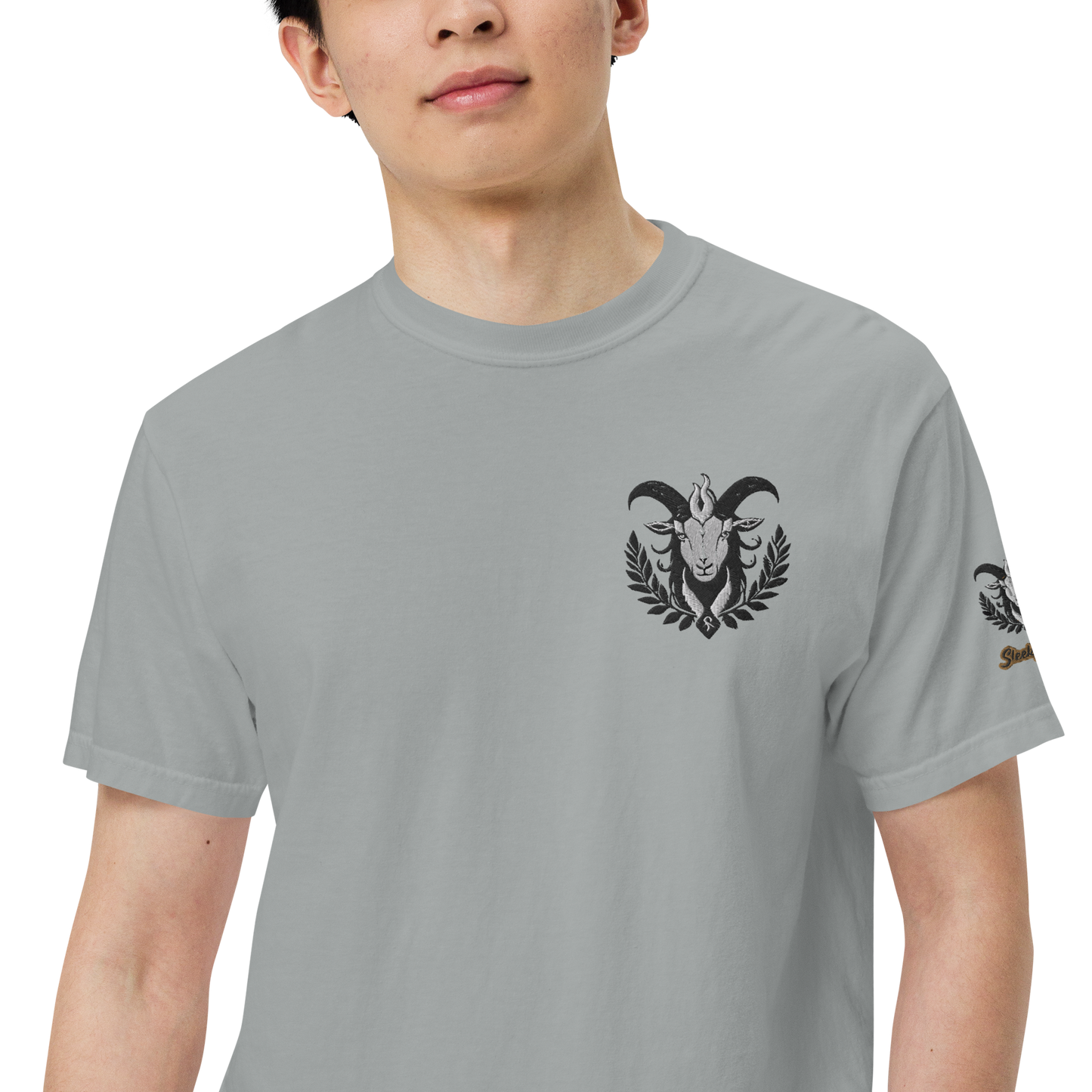 Monochrome Goat Emblem