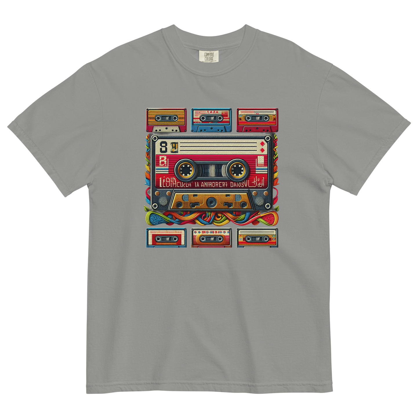 Camiseta de peso pesado de la era de la música antigua
