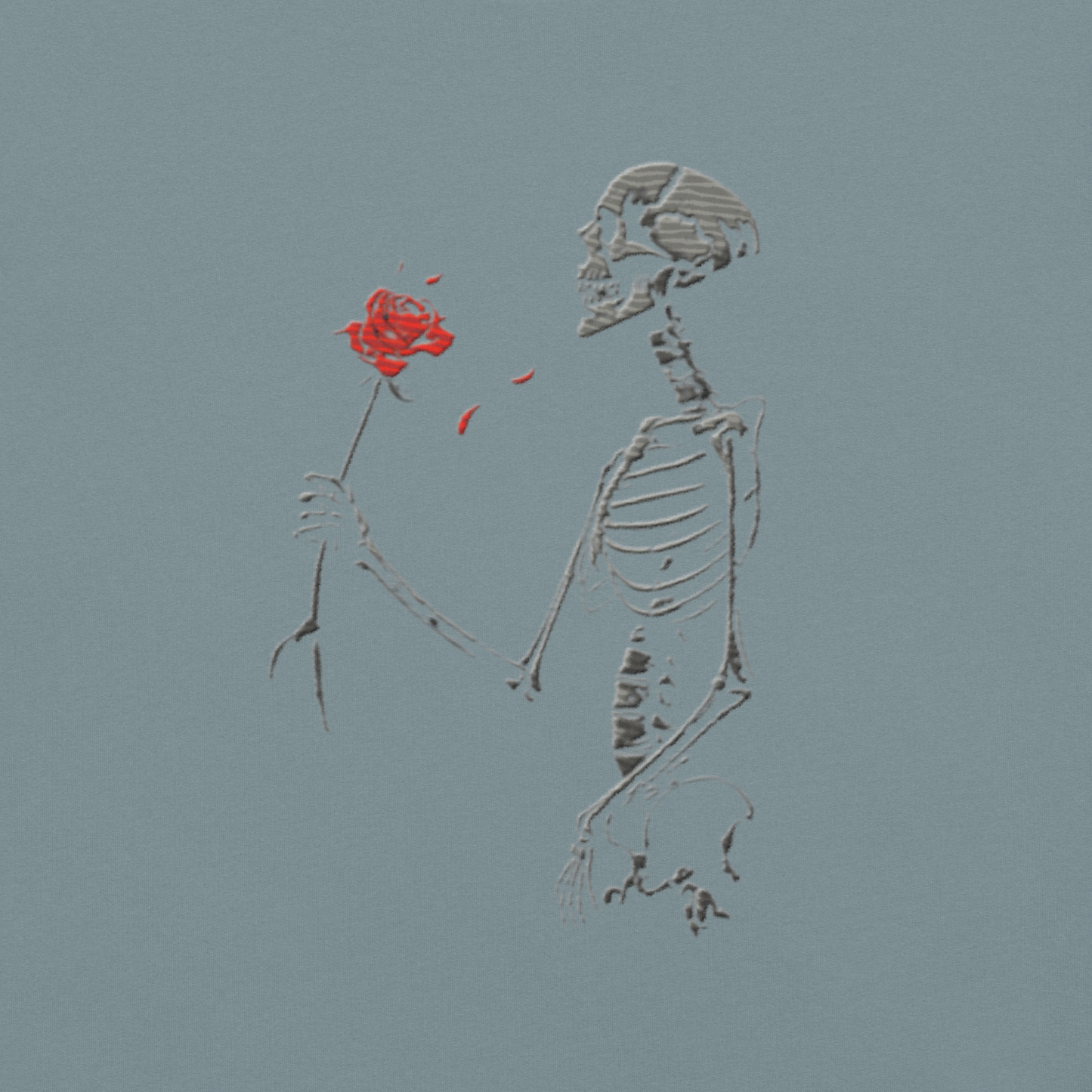 El hombre calavera enamorado