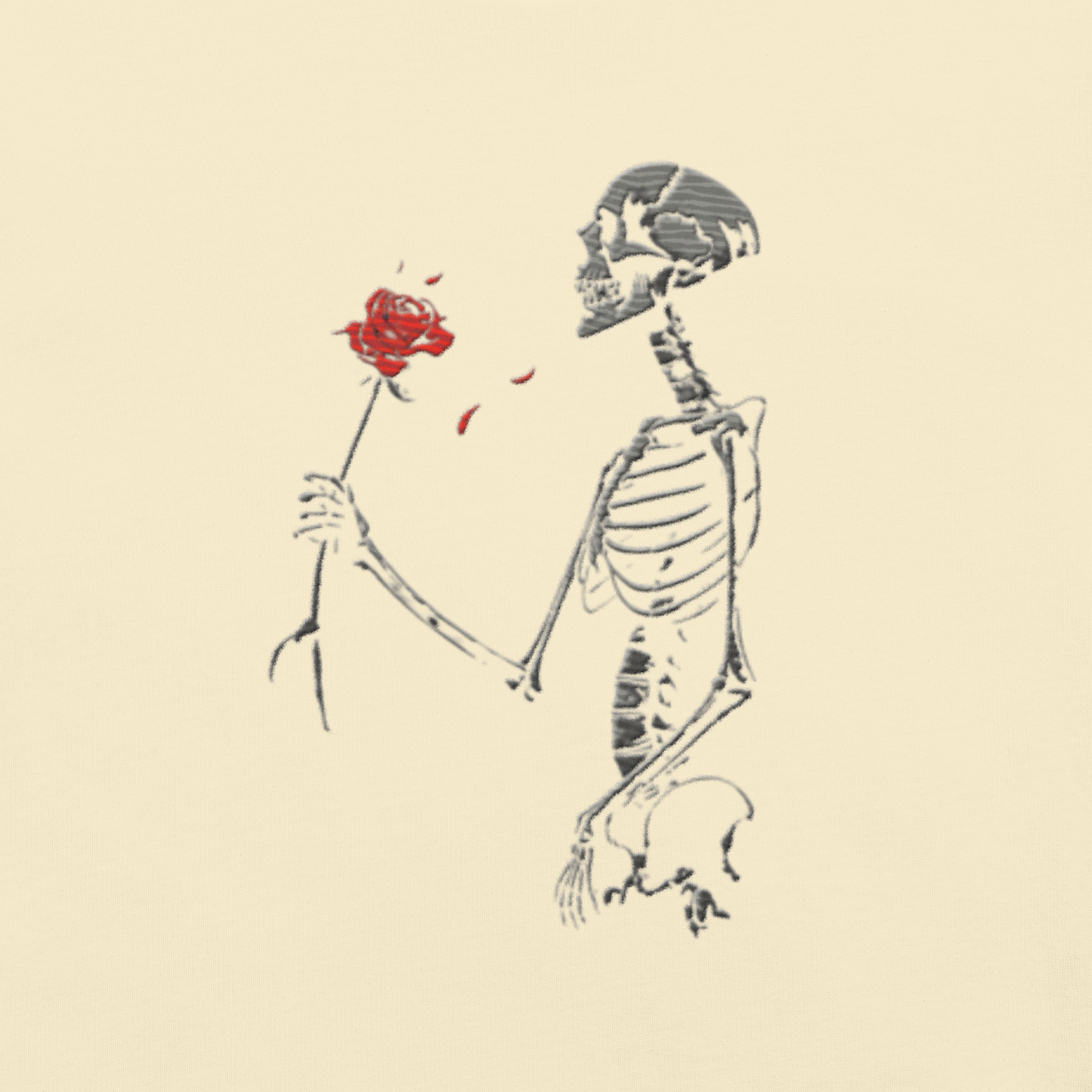 El hombre calavera enamorado
