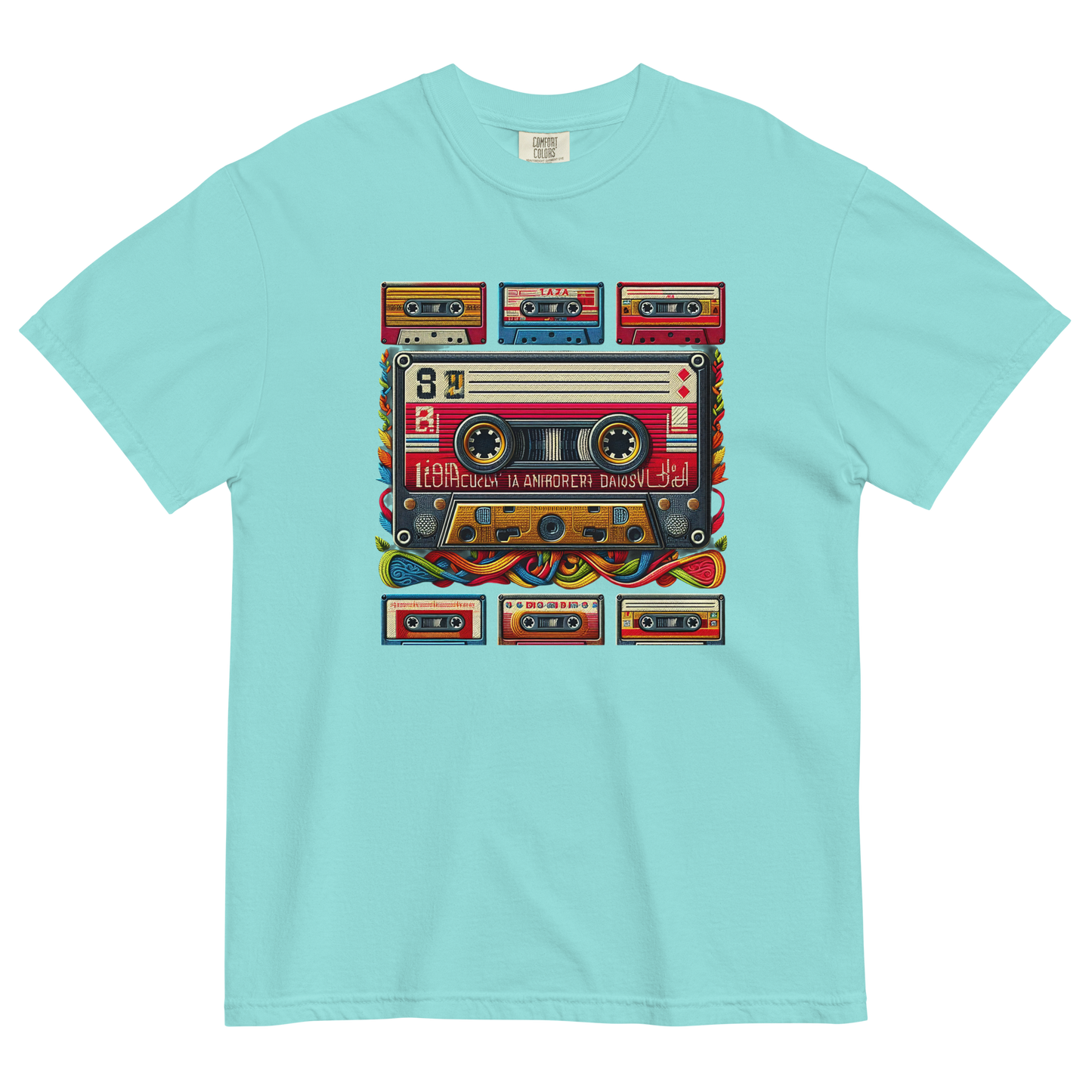 Camiseta de peso pesado de la era de la música antigua