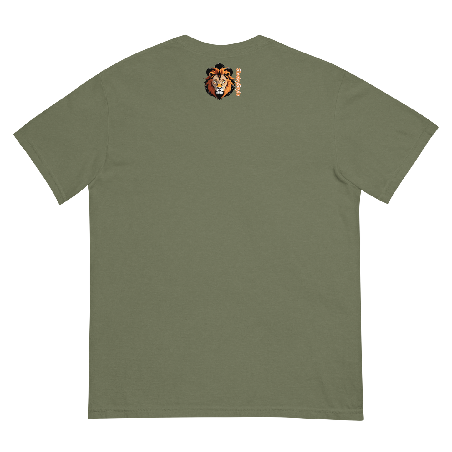 Camiseta de peso pesado de león