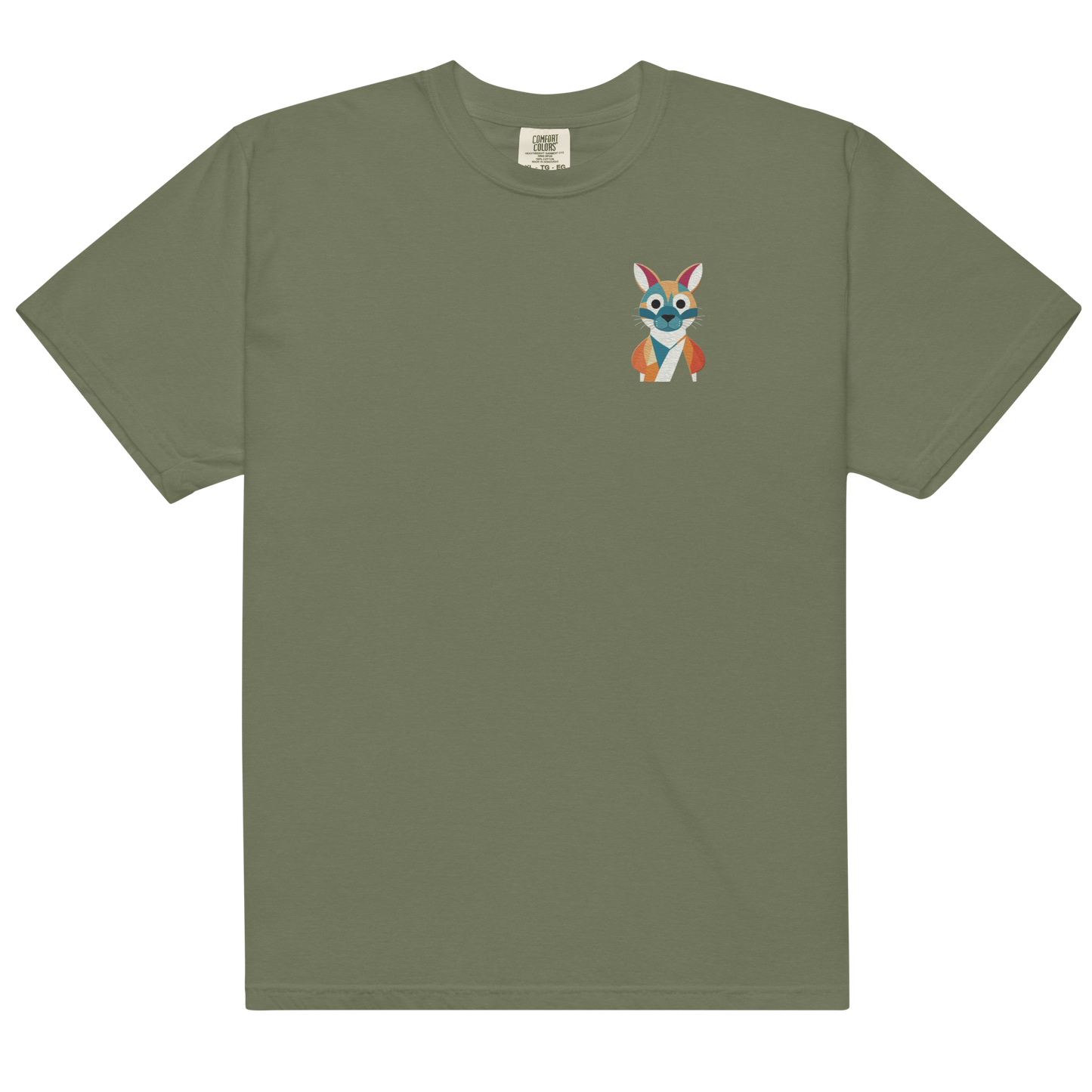 Camiseta de peso pesado Constantrate Cat