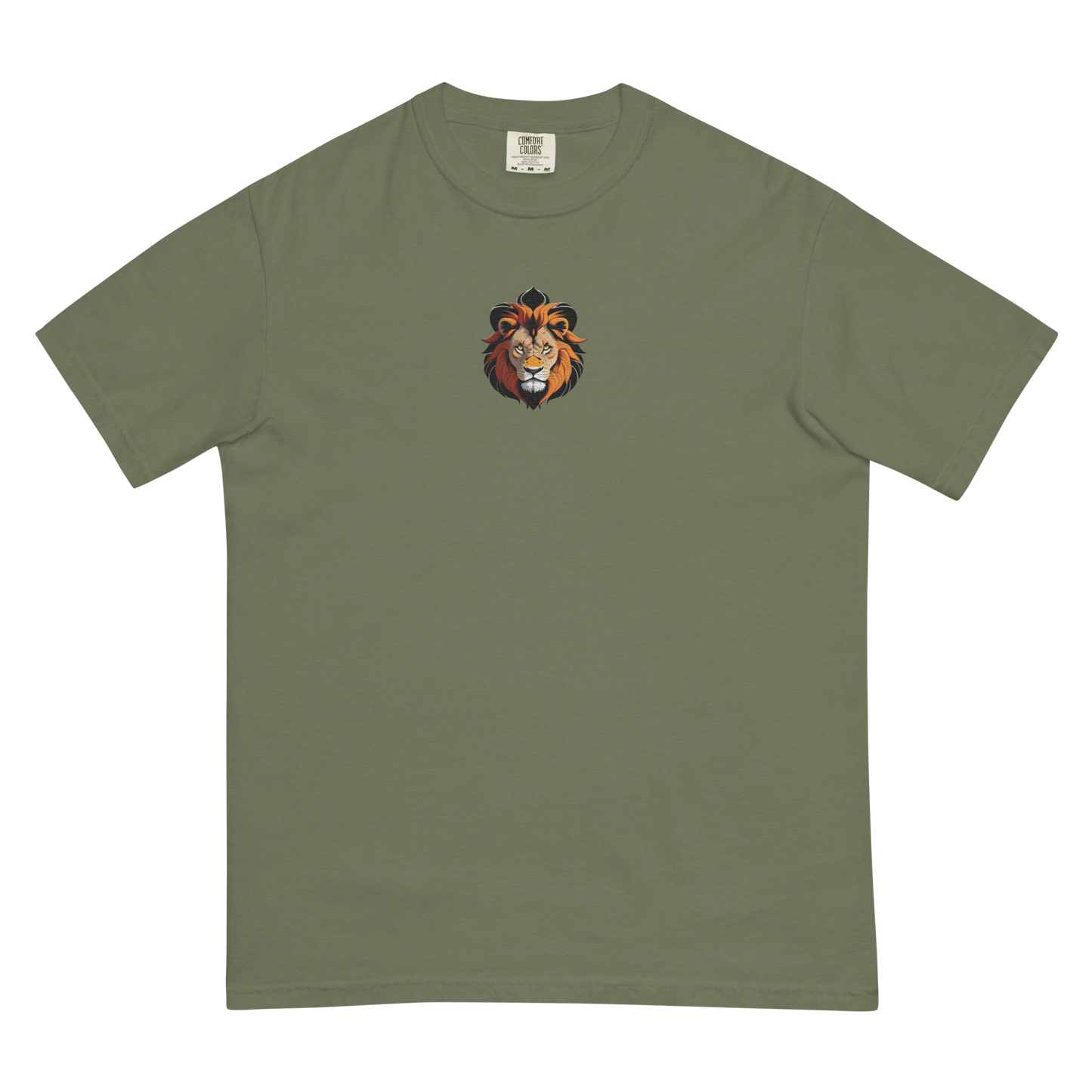 Camiseta de peso pesado de león