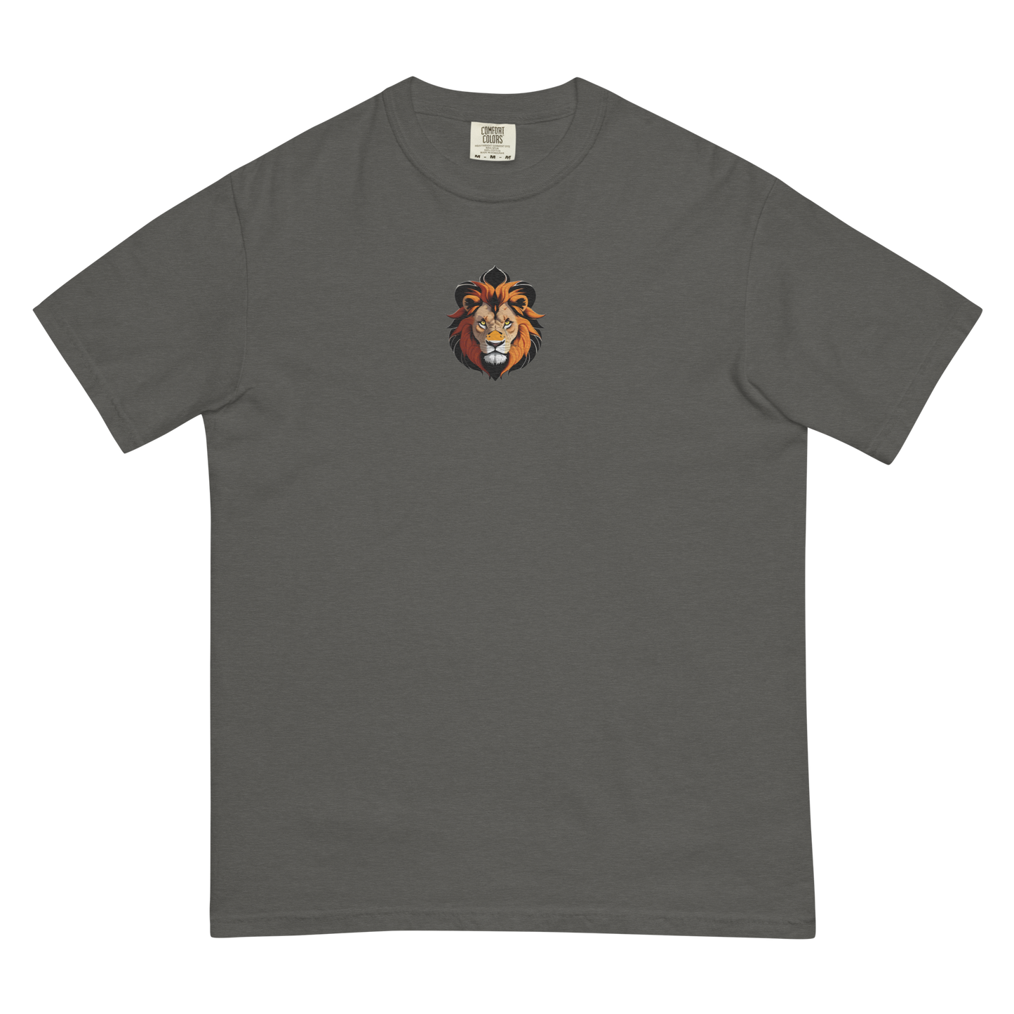 Camiseta de peso pesado de león