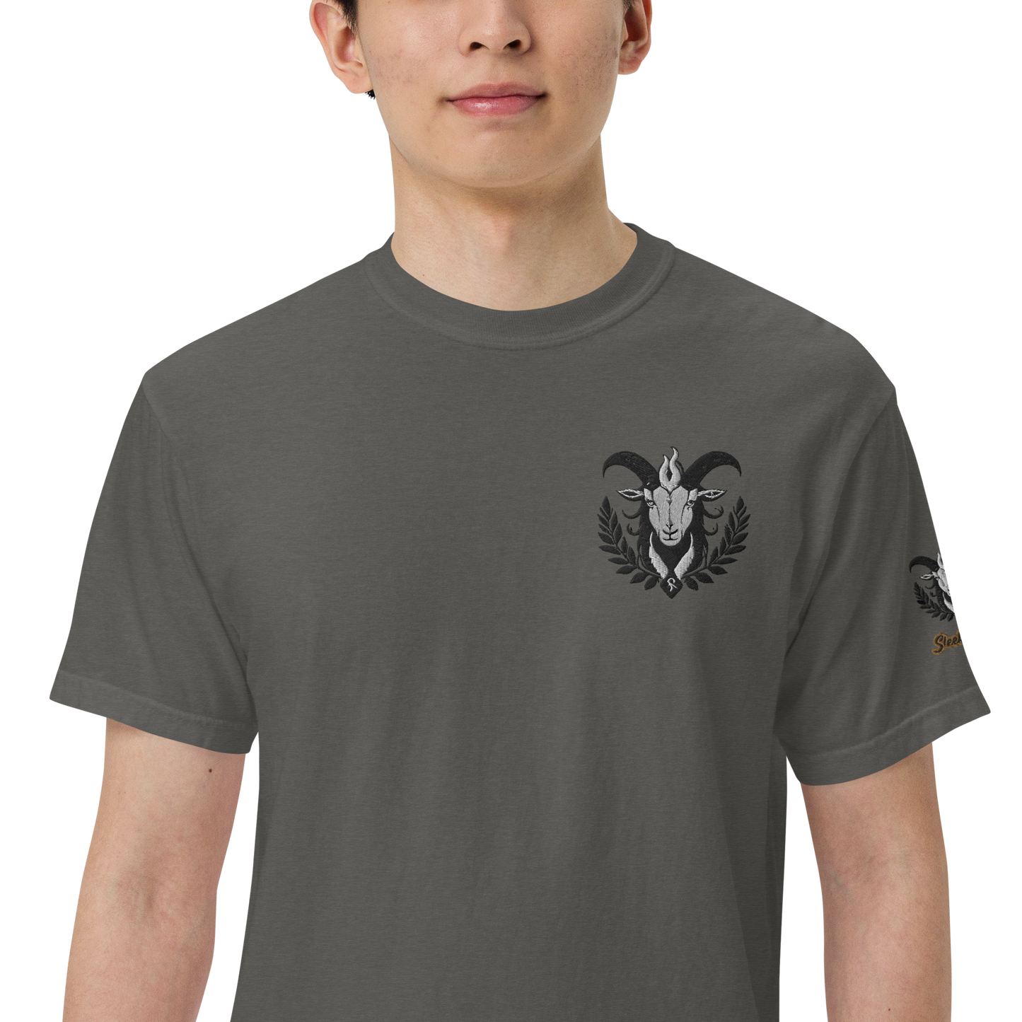 Monochrome Goat Emblem