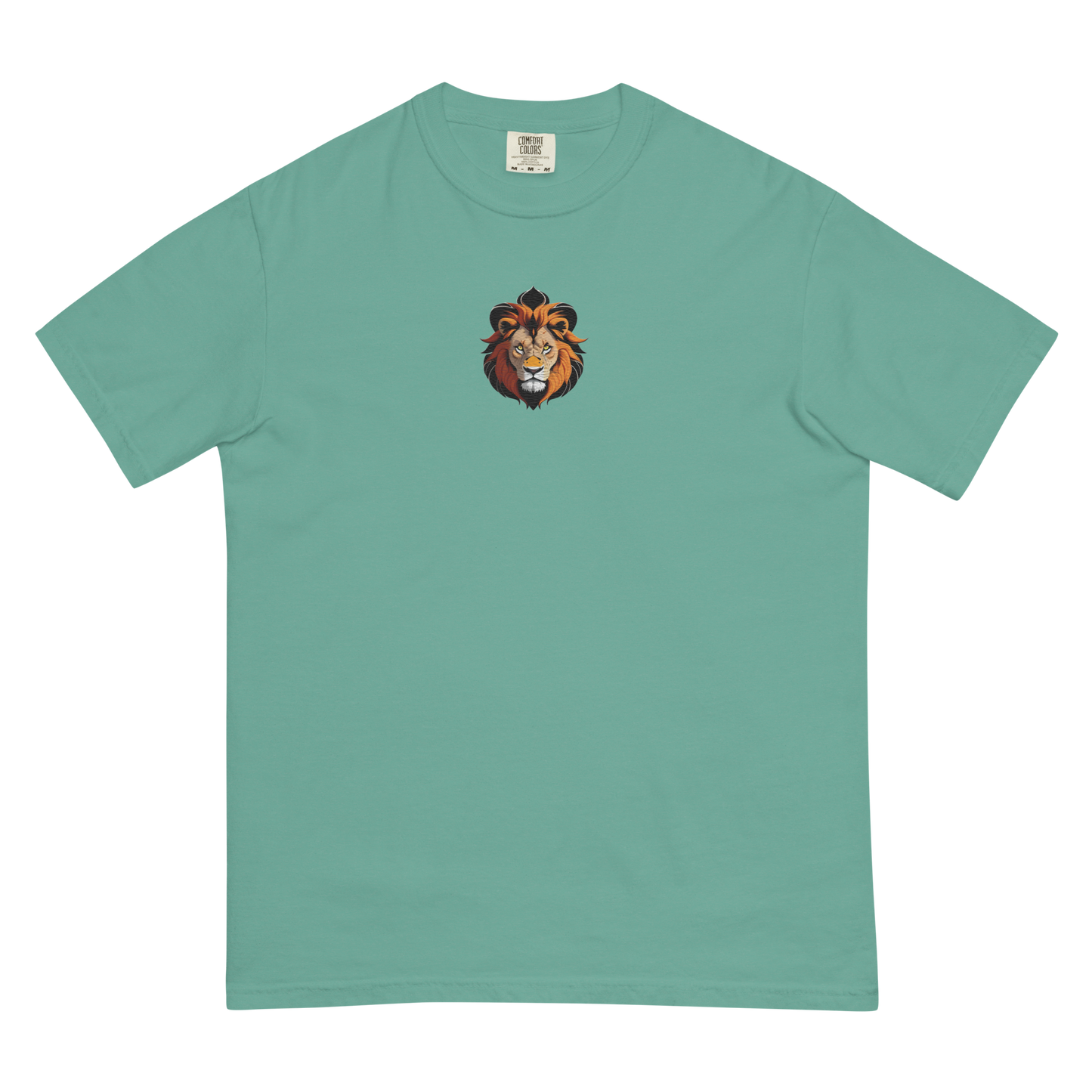 Camiseta de peso pesado de león