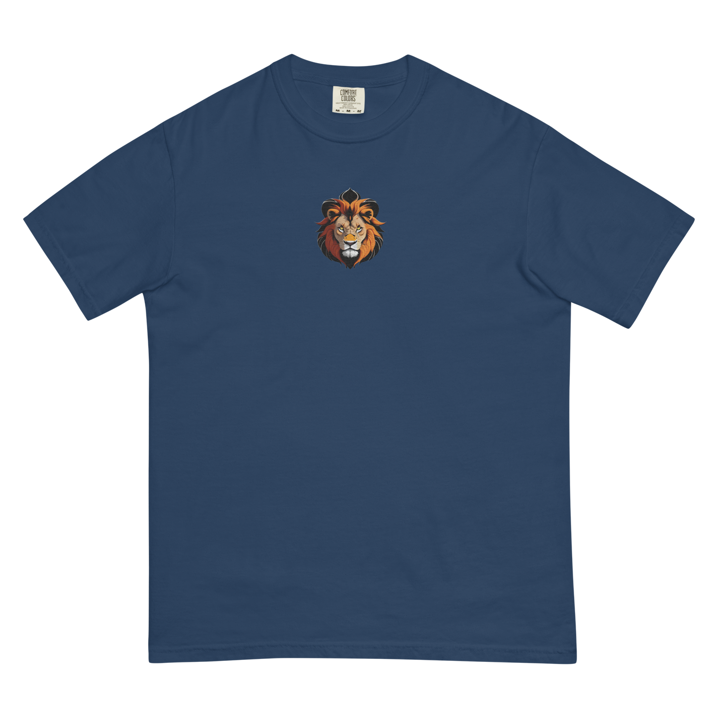 Camiseta de peso pesado de león