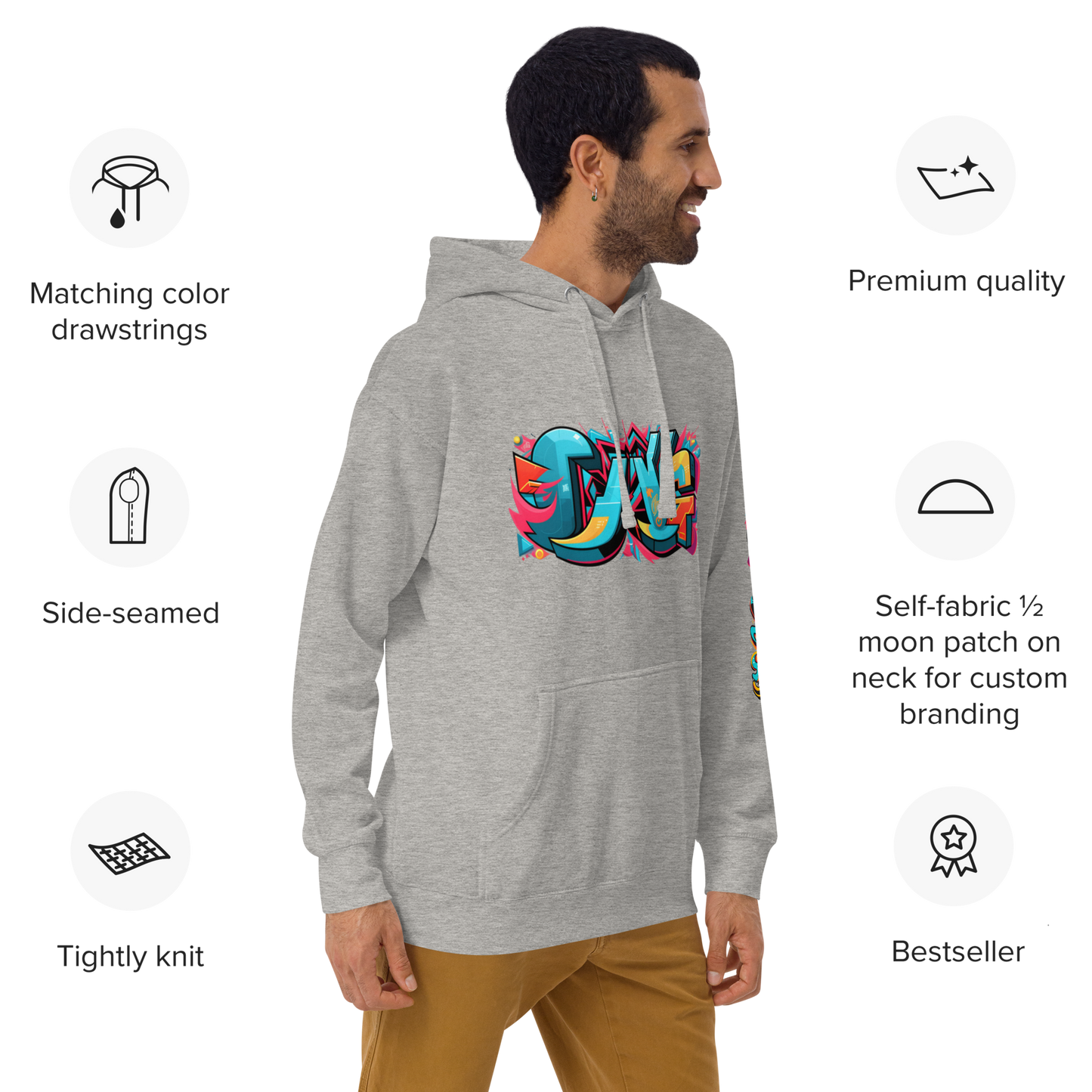 Graffiti Unisex Hoodie