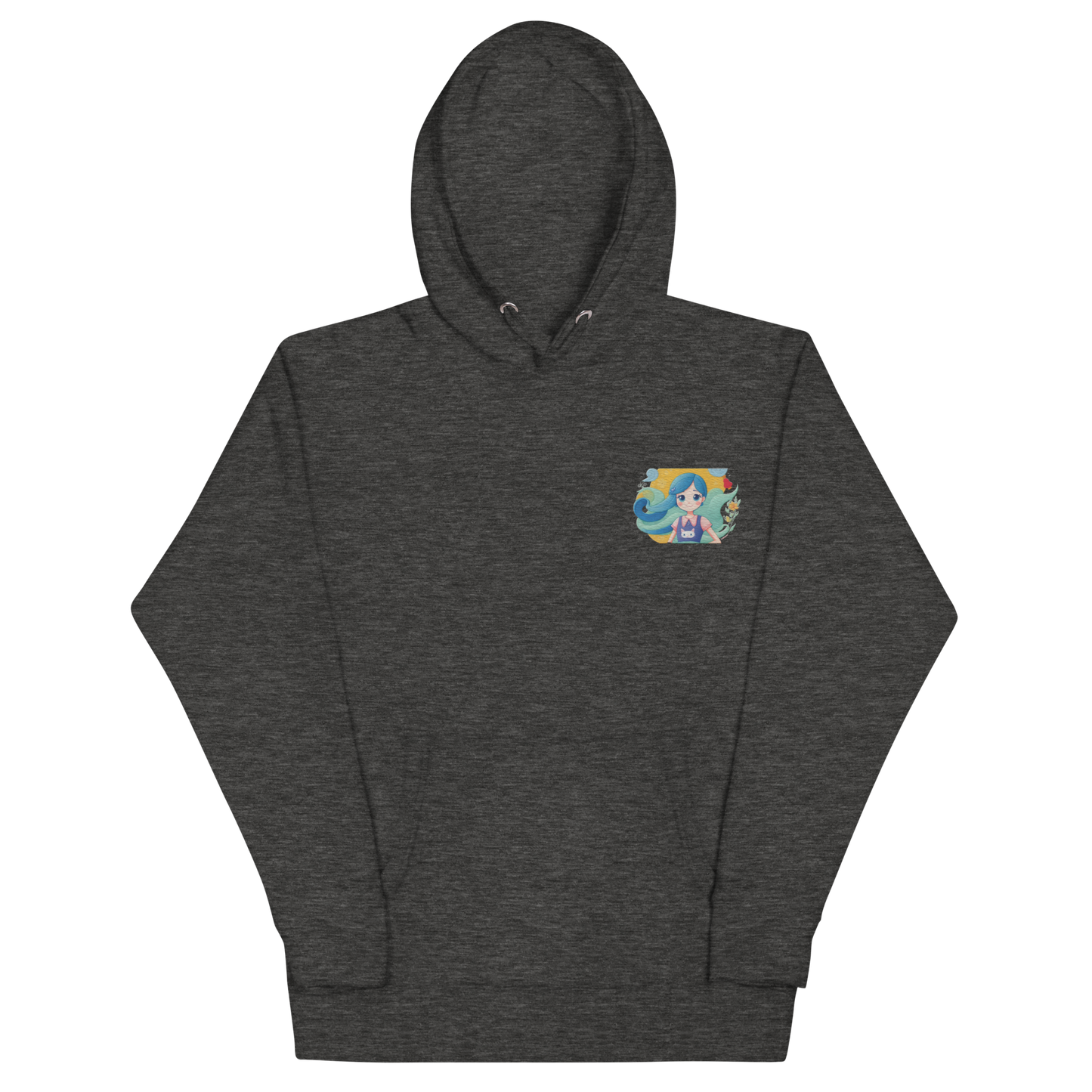 Sudadera con capucha de princesa