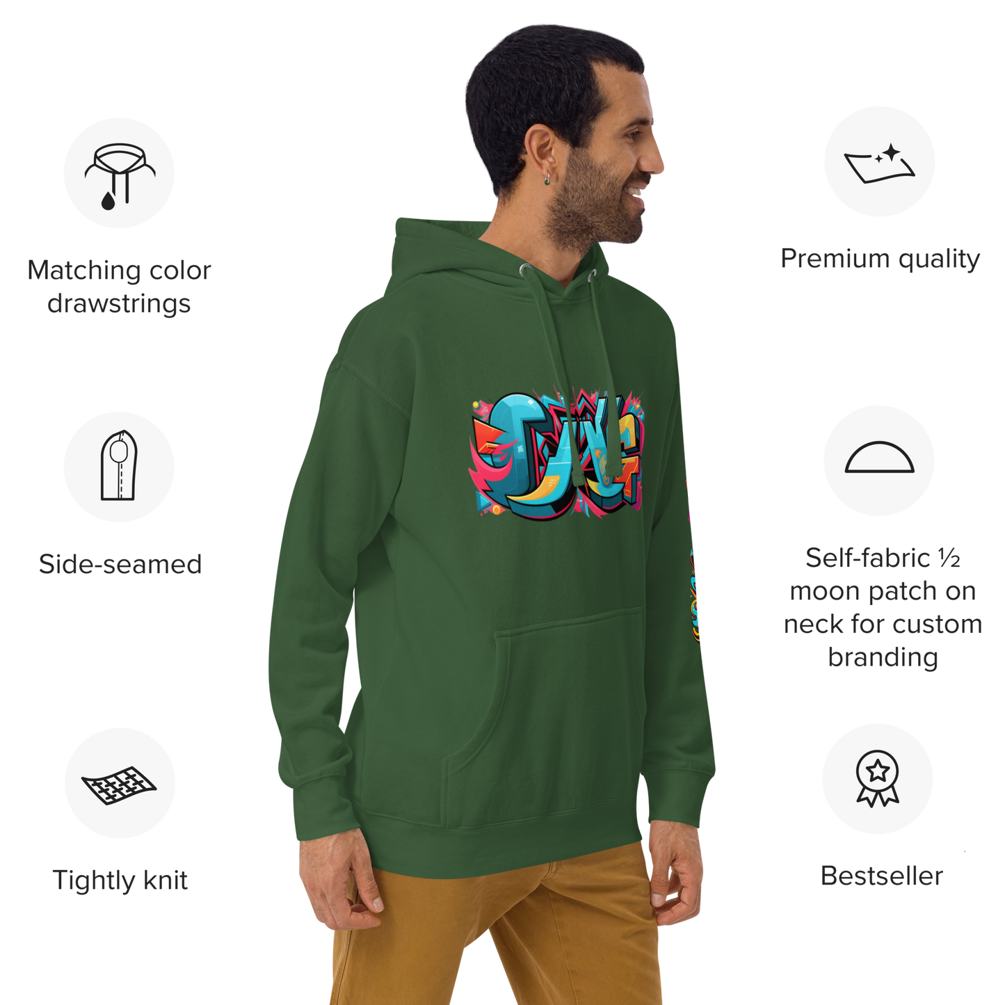 Graffiti Unisex Hoodie