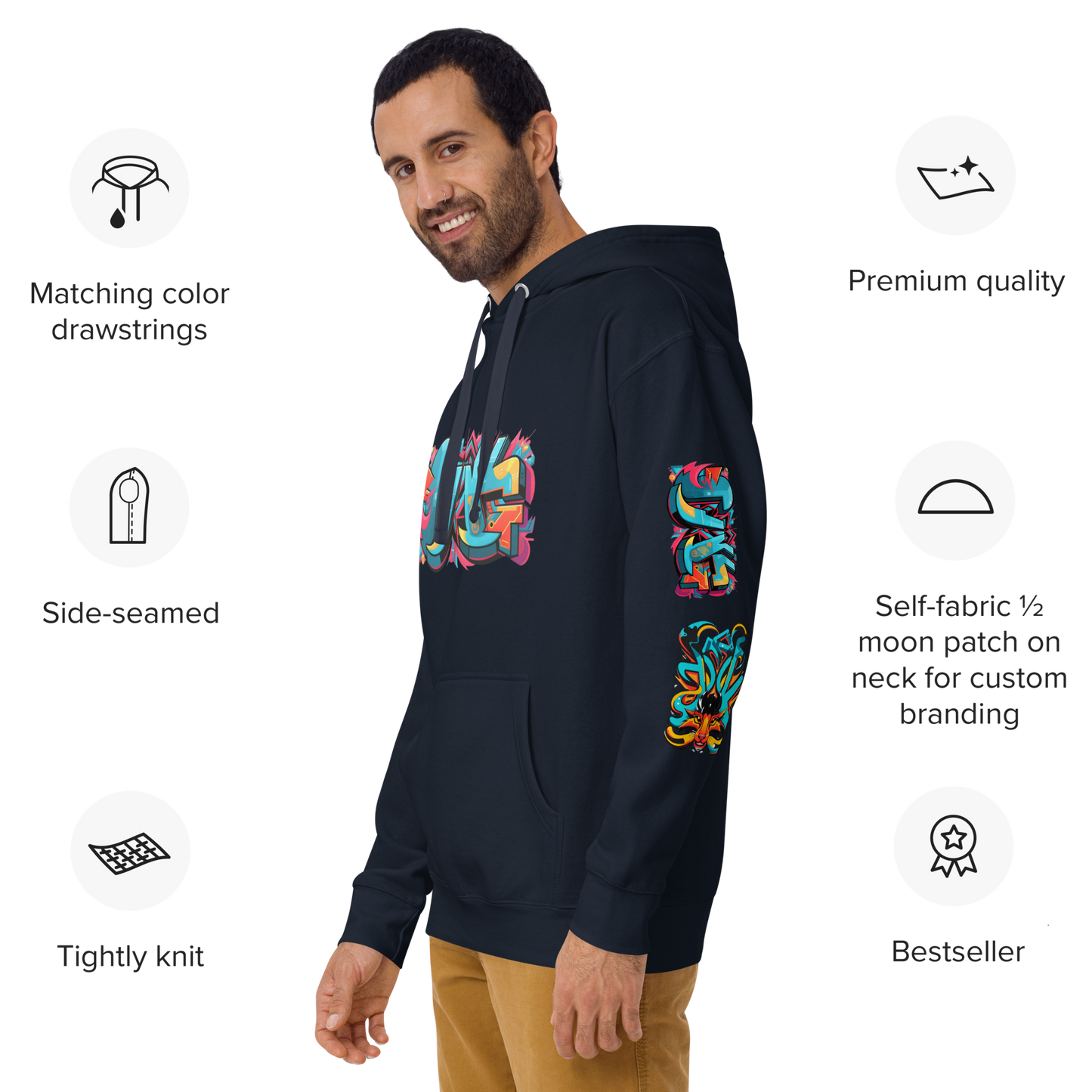 Graffiti Unisex Hoodie
