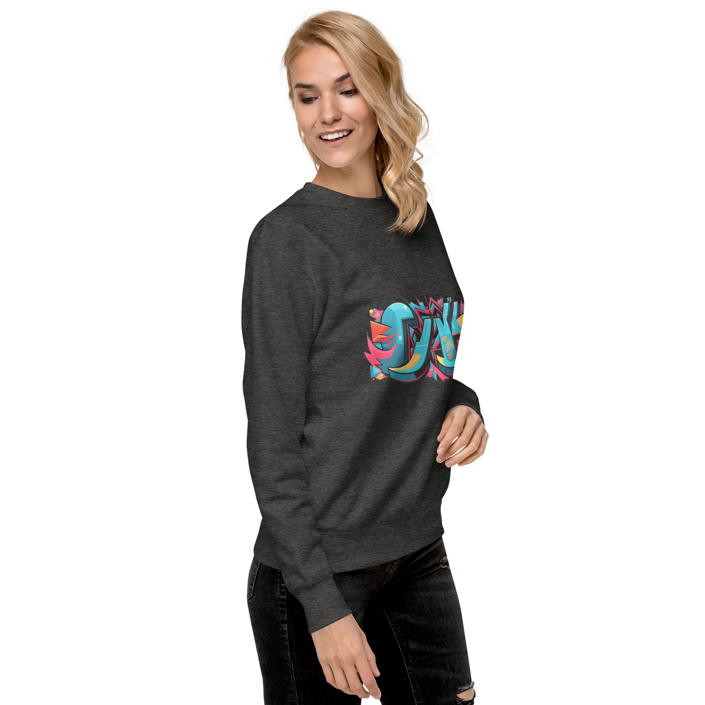 Urban Edge Graffiti Sweatshirt