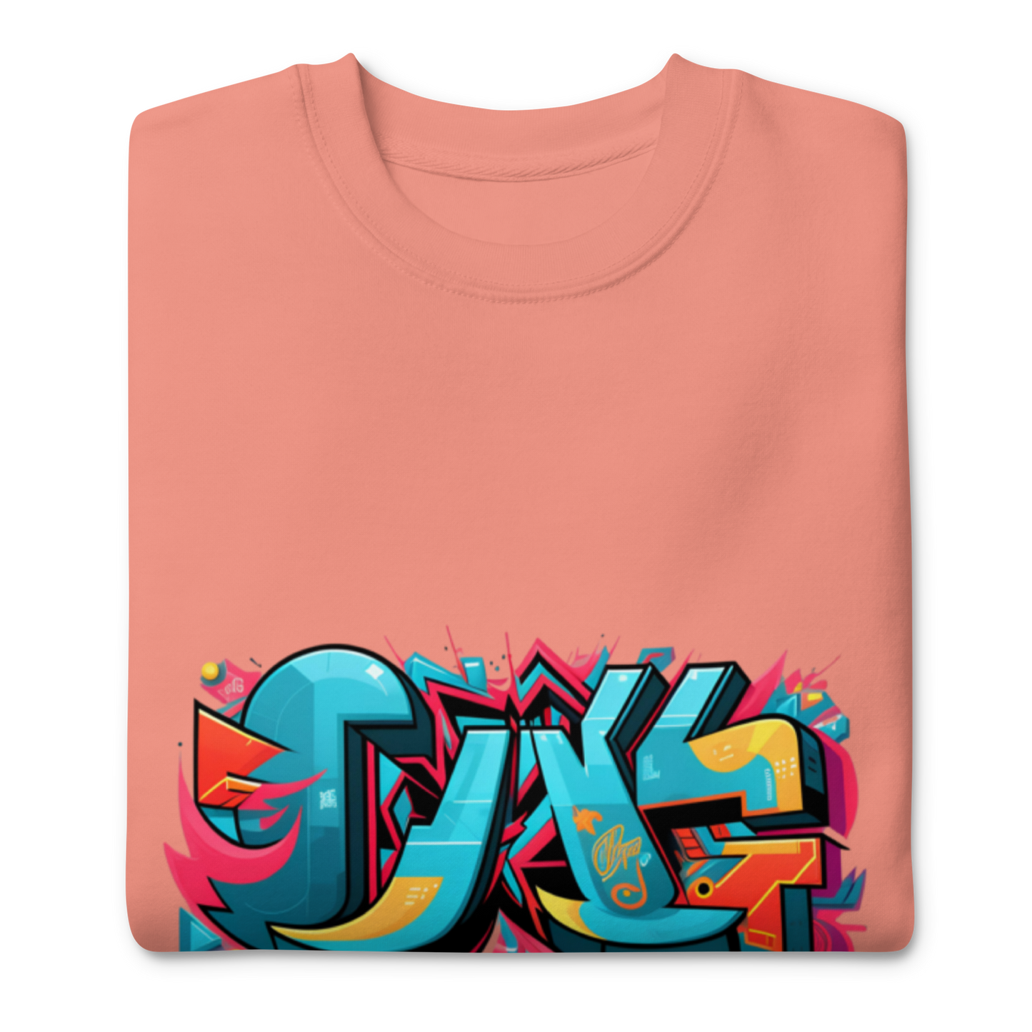 Urban Edge Graffiti Sweatshirt