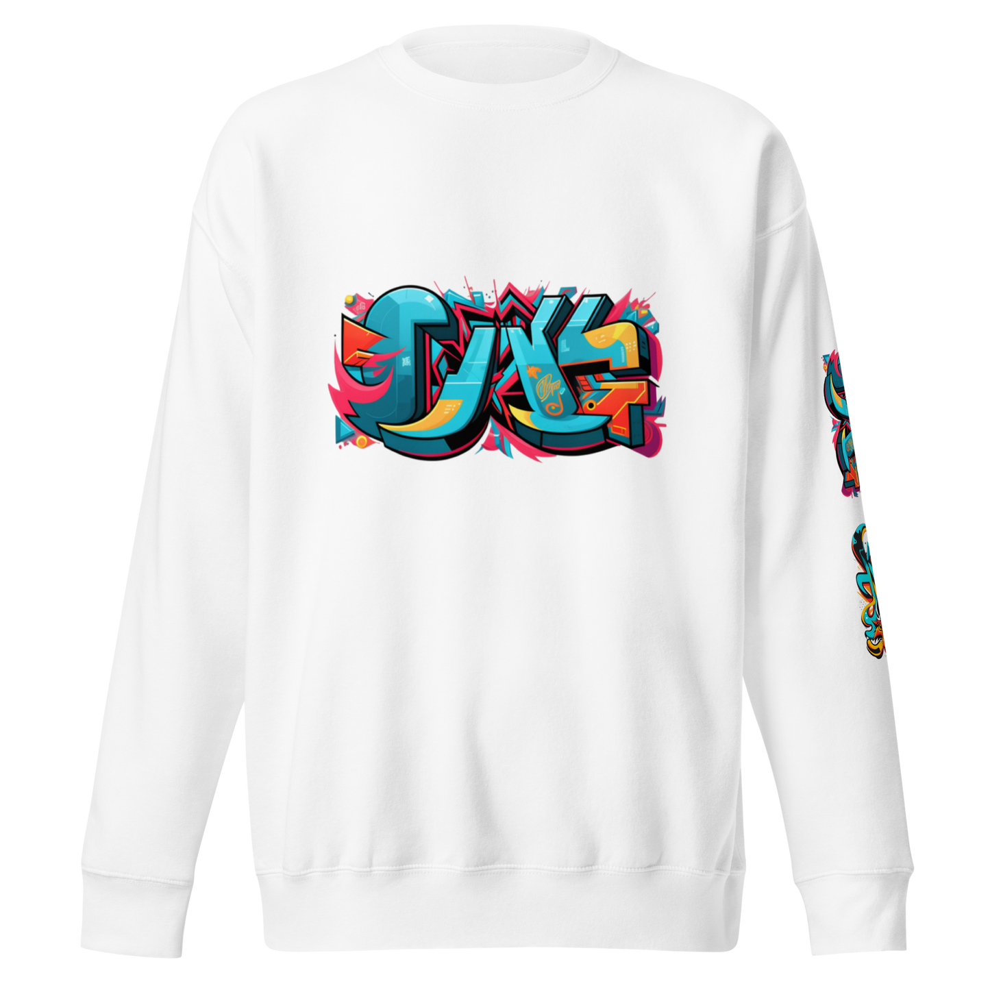 Urban Edge Graffiti Sweatshirt