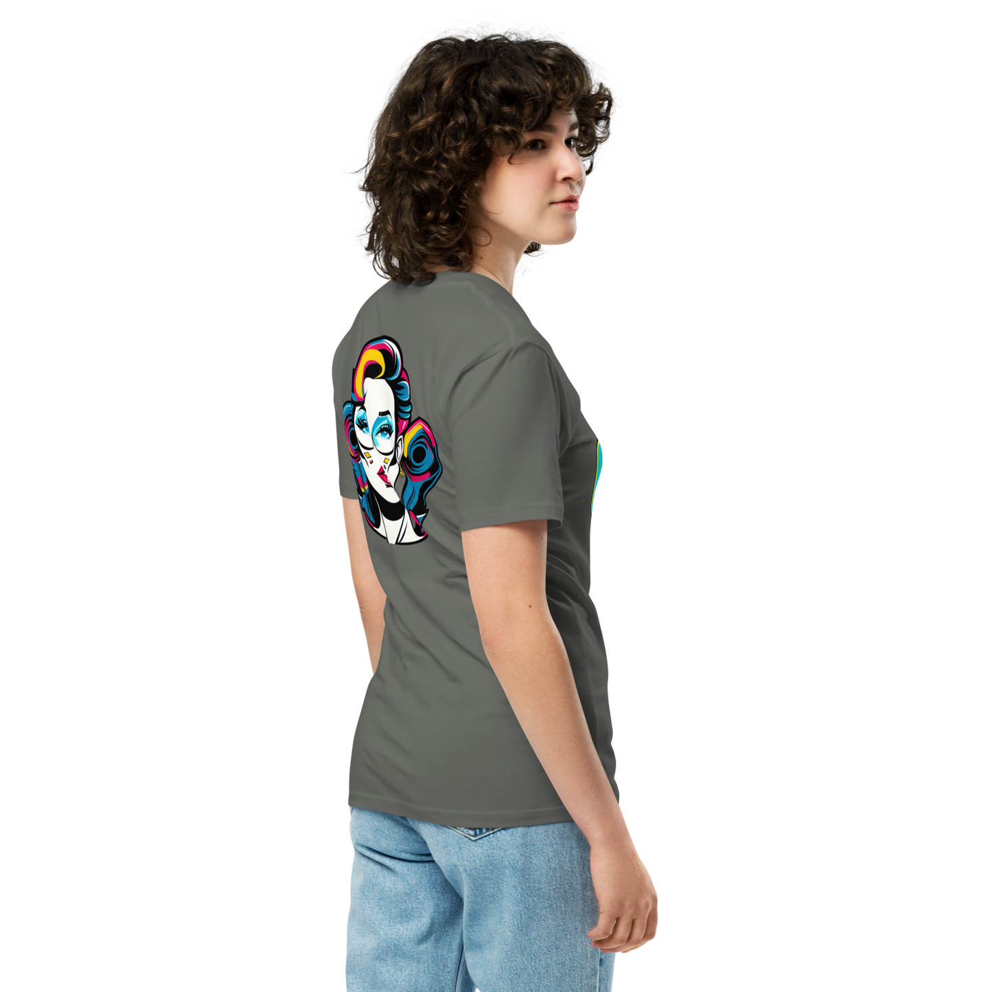 Dual Diva Portrait Tee