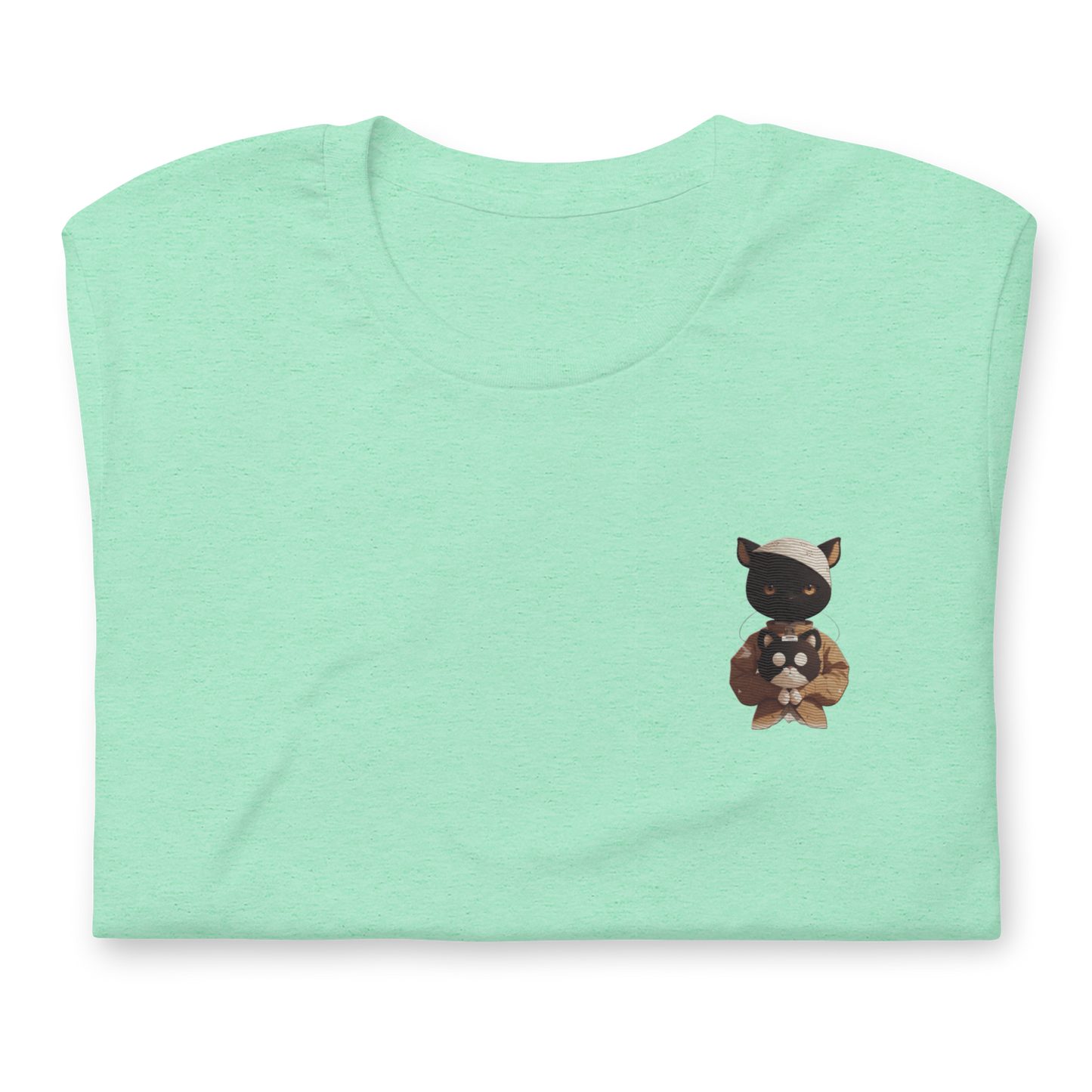 Camiseta unisex de Ninja Cat