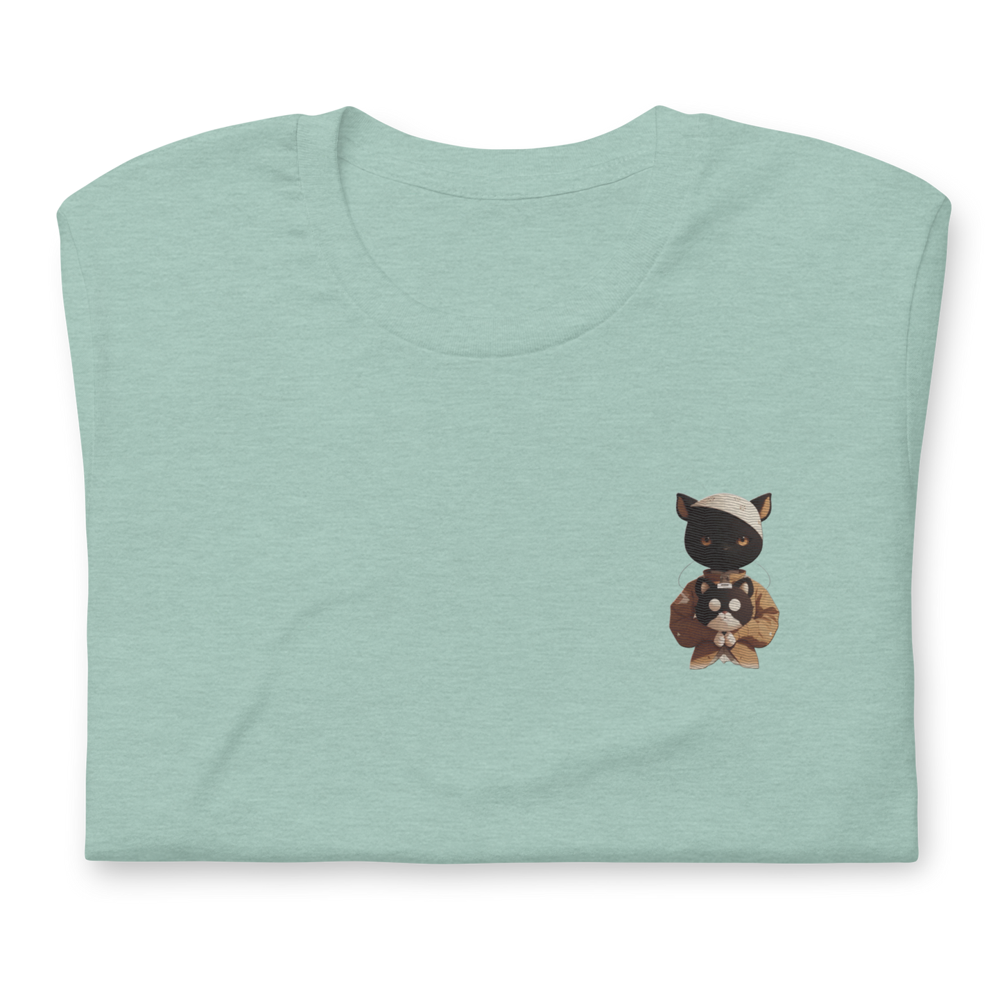 Camiseta unisex de Ninja Cat
