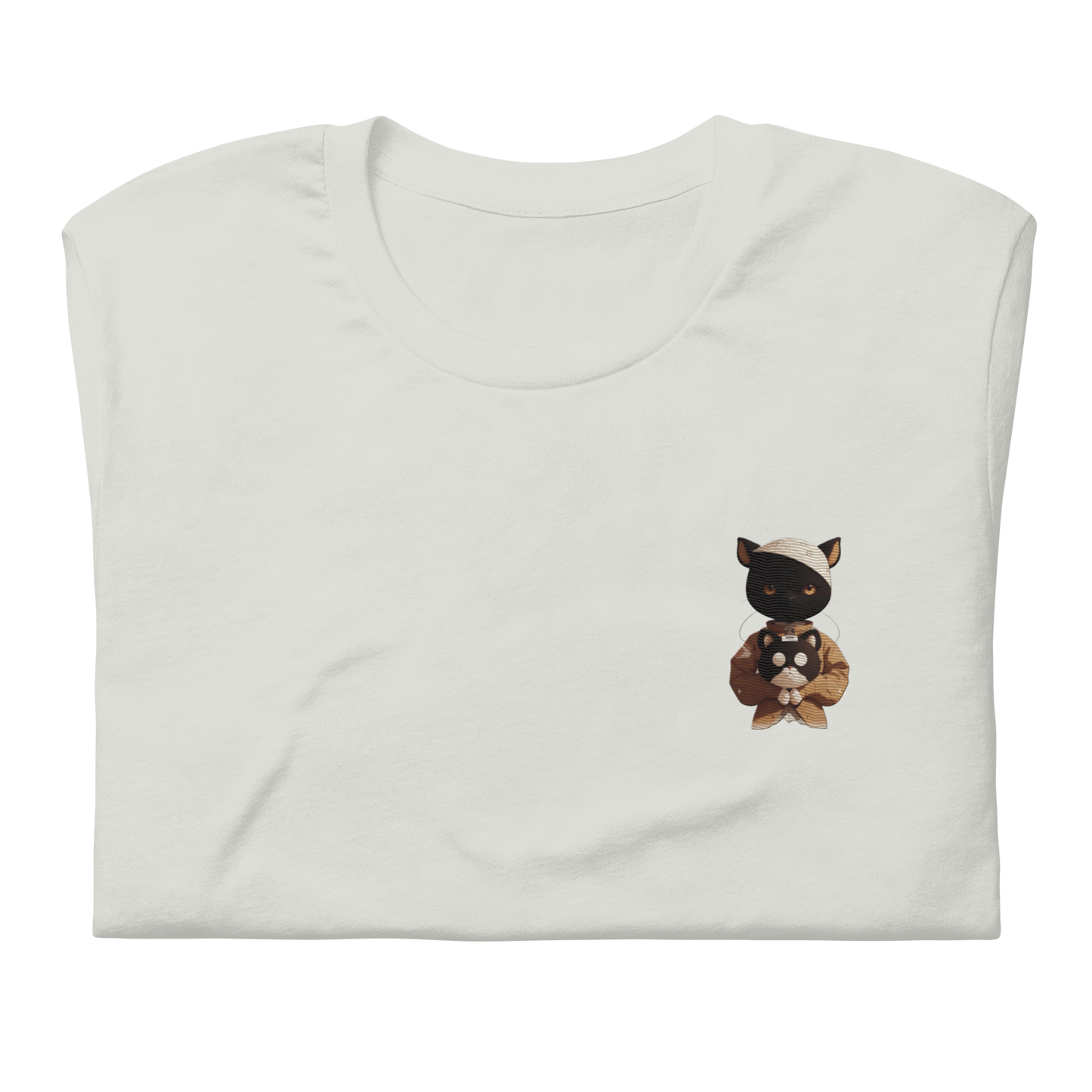 Camiseta unisex de Ninja Cat