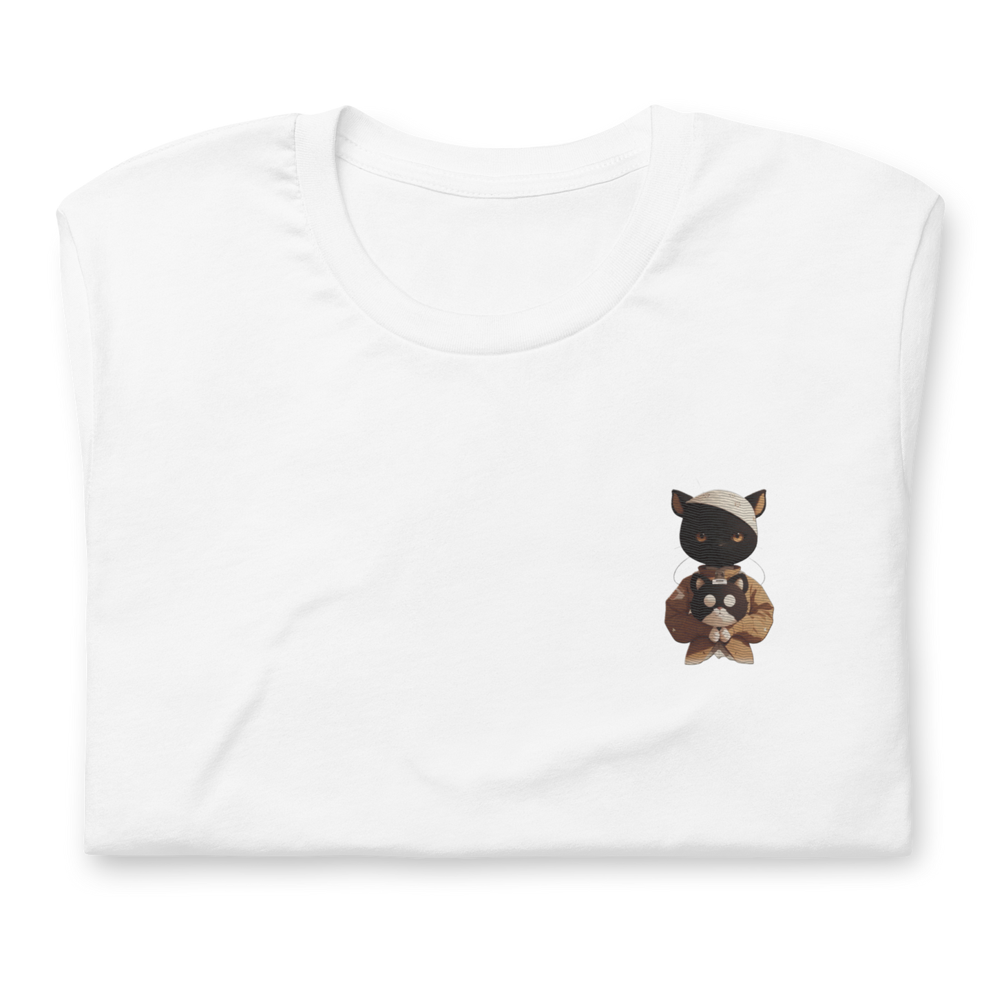 Camiseta unisex de Ninja Cat