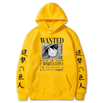 Luffy Hoodie Anime Attack Giant Hoodie