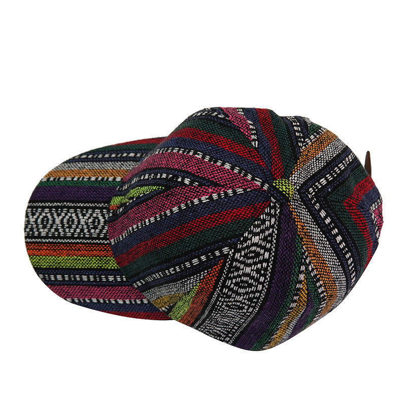 Ethnic Style Peaked Cap