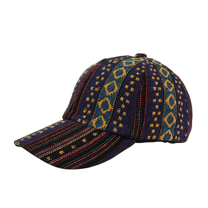 Ethnic Style Peaked Cap