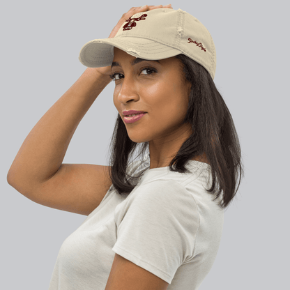 1976 Distressed Dad Hat - SleekyStyleproduct_typeSleekyStyleNavy1976 Distressed Dad Hat