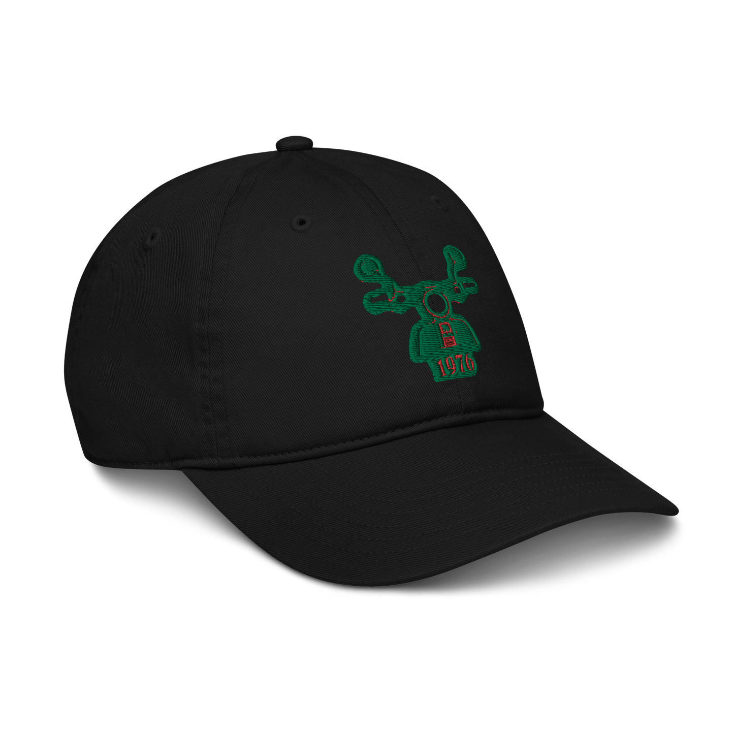 1976 Organic Dad Hat - SleekyStyleproduct_typeSleekyStyleBlack1976 Organic Dad Hat