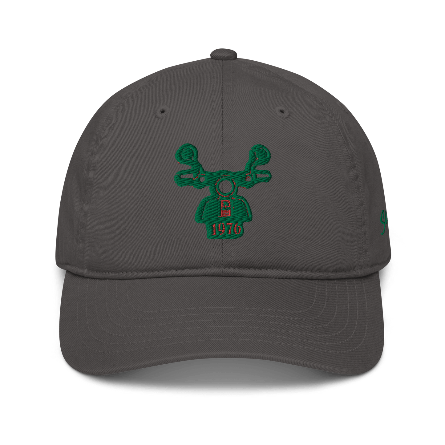 1976 Organic Dad Hat - SleekyStyleproduct_typeSleekyStyleCharcoal1976 Organic Dad Hat