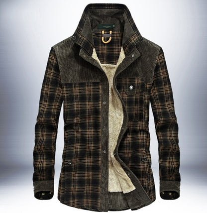 Pure Cotton Plaid Jacket