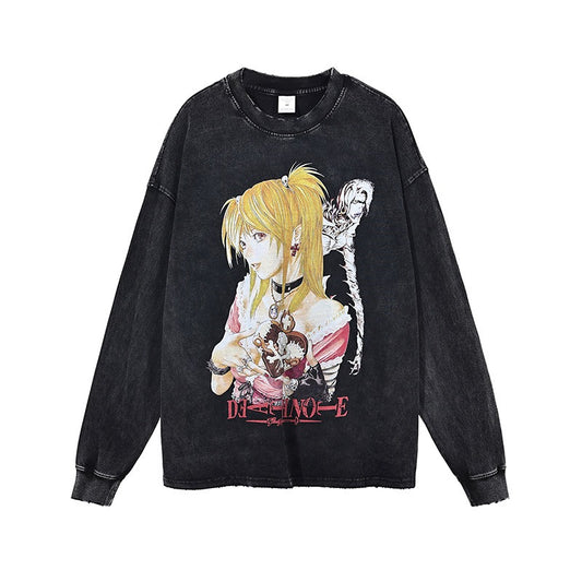 Death Note Digital Printed Long sleeved