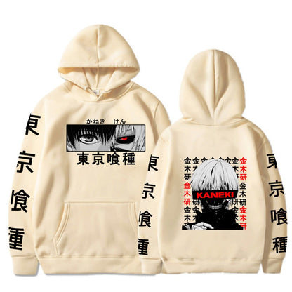 Sudadera con capucha de anime de Halloween de Tokyo Ghoul