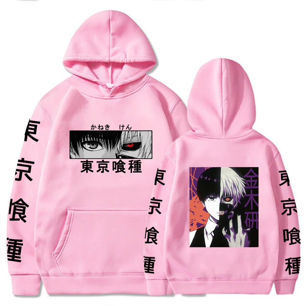 Sudadera con capucha de anime de Halloween de Tokyo Ghoul