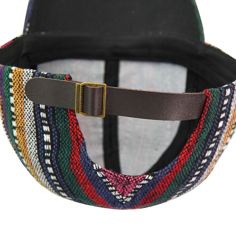 Ethnic Style Peaked Cap