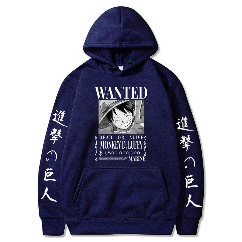 Luffy Hoodie Anime Attack Giant Hoodie